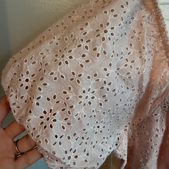 BCBGeneration Blush Eyelet Dress - Picture 2 of 4